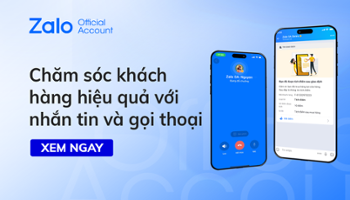 Chăm sóc khách hàng hiệu quả với nhắn tin và gọi thoại