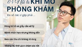 4 Nỗi Lo Khi Mở Phòng Khám – Đa Số Bác Sĩ Gặp Phải