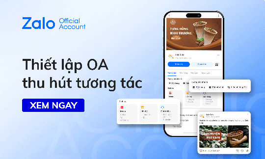 Thiết lập OA thu hút tương tác