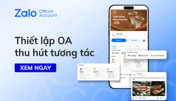 Thiết lập OA thu hút tương tác