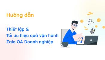 Bắt đầu với Zalo Official Account - Doanh nghiệp